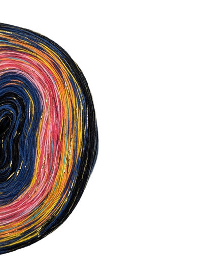 Farbverlaufsgarn Bobbel "Happy New Year 2025"