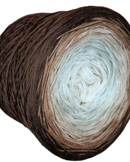 gradient yarn Bobbel "Cappuccino"