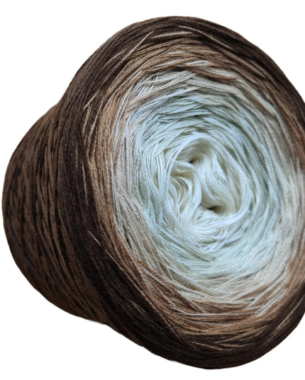 gradient yarn Bobbel "Cappuccino"