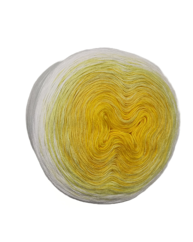 Bobbel Farbverlaufsgarn "Lemon Ice"