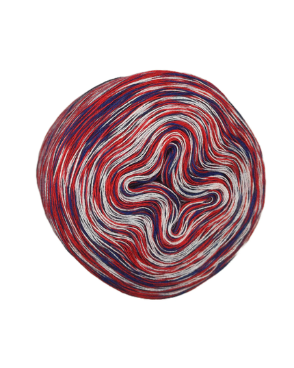 Bobbel Farbverlaufsgarn meliert "Sommer-Mixi Nr. 24/01"