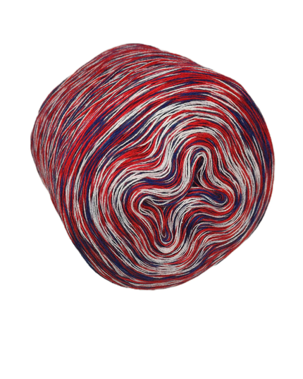 Bobbel Farbverlaufsgarn meliert "Sommer-Mixi Nr. 24/01"