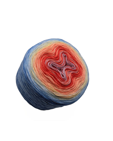 Bobbel Farbverlaufsgarn "Sommertraum"