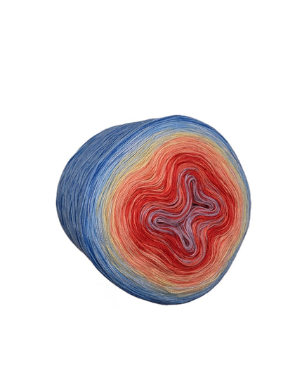 Bobbel Farbverlaufsgarn "Sommertraum"