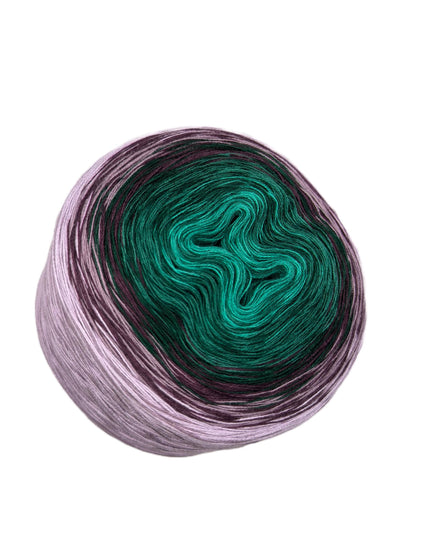 Bobbel Farbverlaufsgarn "Moorhexe"