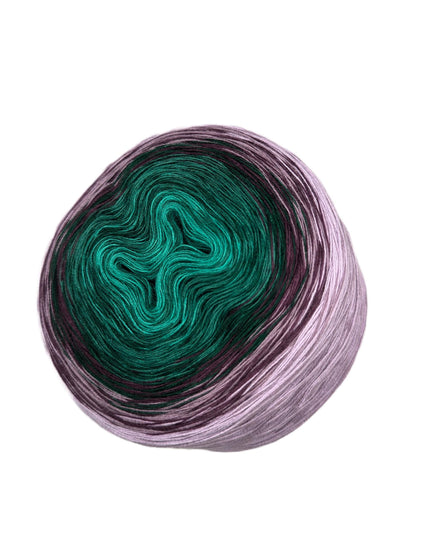 Bobbel Farbverlaufsgarn "Moorhexe"