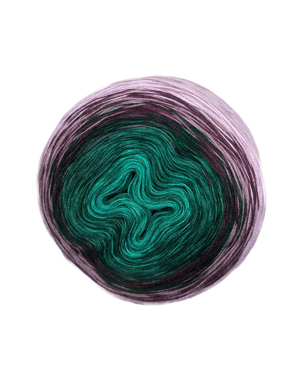 Bobbel Farbverlaufsgarn "Moorhexe"