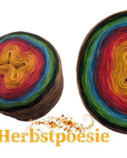 Bobbel Farbverlaufsgarn "Herbstpoesie"