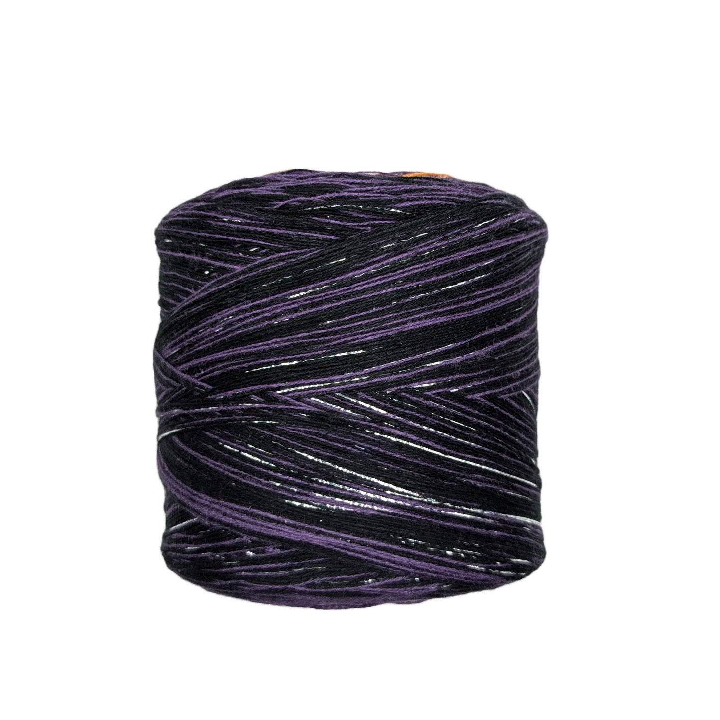 gradient yarn bobbin "Happy Halloween"