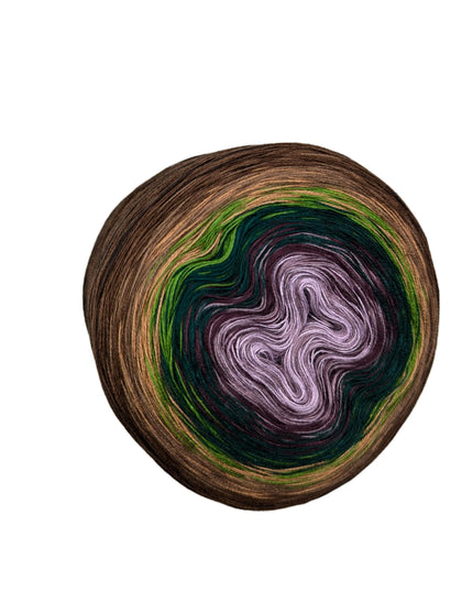 Bobbel Farbverlaufsgarn "Waldgeheimnis"