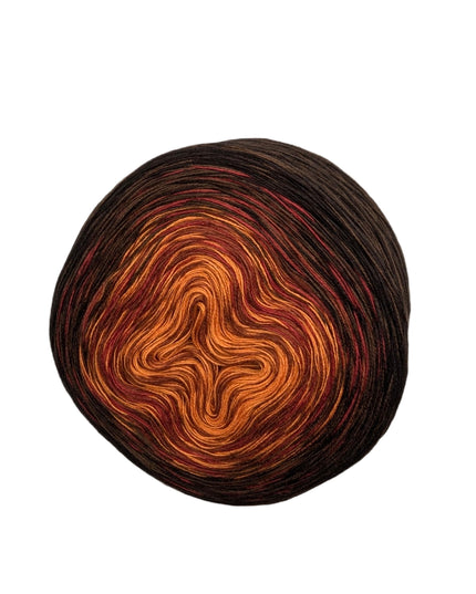 Bobbel Farbverlaufsgarn "Kaminwärme"