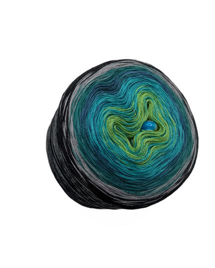 Bobbel Farbverlaufsgarn "Dragon eye"