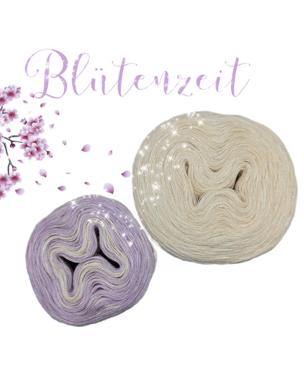 Farbverlaufsgarn Bobbel Set "Blütenzeit"