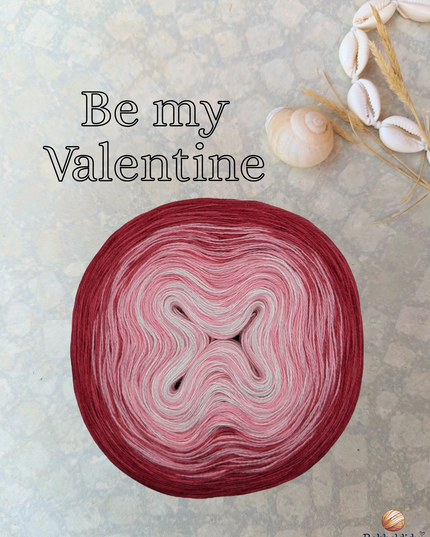 Bobbel Farbverlaufsgarn "Be my Valentine"