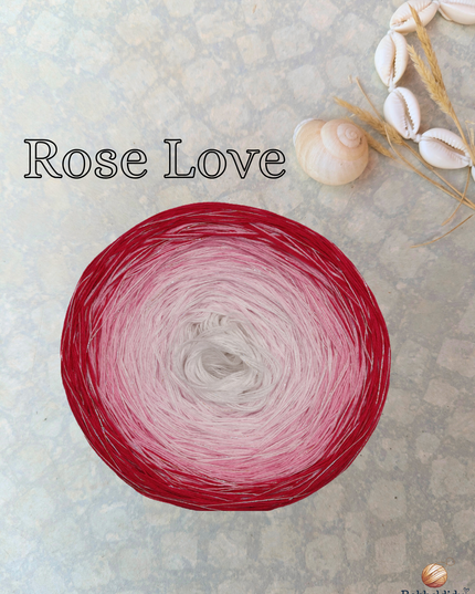 Farbverlaufsgarn Bobbel "Rose Love"