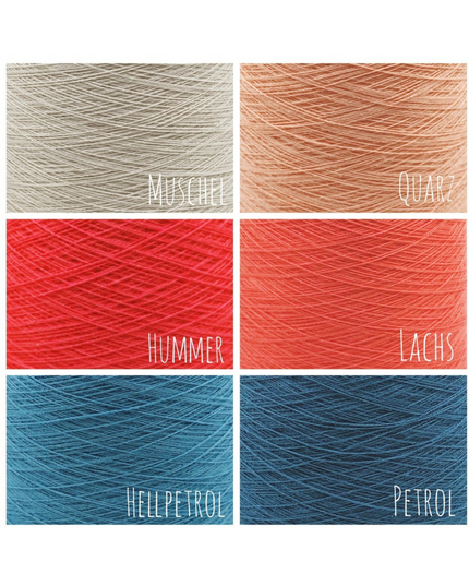 Farbverlaufsgarn Uni - Bobbel, einfarbig