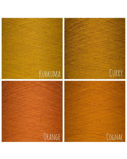 Farbverlaufsgarn Uni - Bobbel, einfarbig