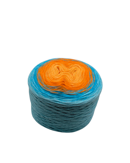 Bobbel Farbverlaufsgarn "Crab"