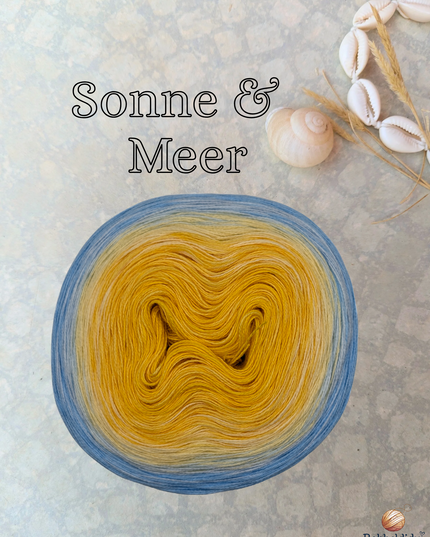 Bobbel Farbverlaufsgarn "Sonne & Meer"