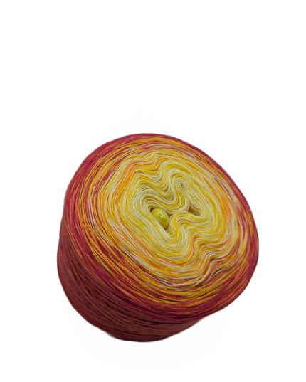 Farbverlaufsgarn Bobbel "Sonnenaufgang"