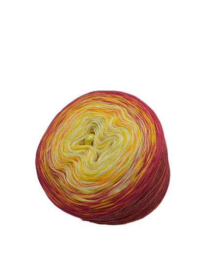 Farbverlaufsgarn Bobbel "Sonnenaufgang"