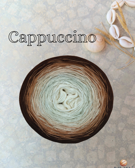 gradient yarn Bobbel "Cappuccino"