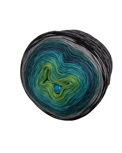 Bobbel Farbverlaufsgarn "Dragon eye"