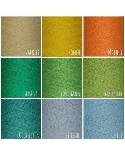 Farbverlaufsgarn Uni - Bobbel, einfarbig