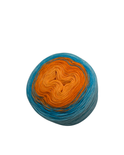 Bobbel Farbverlaufsgarn "Crab"