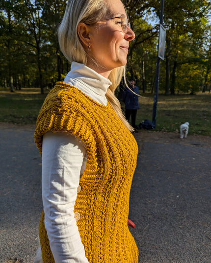 Strick-Set Pullunder "Amber" | Gratis-Anleitung (PDF) + Bobbelgarn