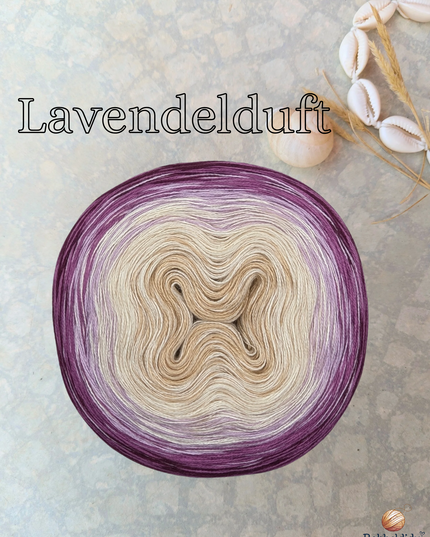 Bobbel Farbverlaufsgarn "Lavendelduft"