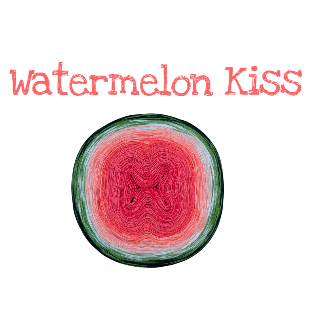 Bobbel Farbverlaufsgarn "Watermelon Kiss"