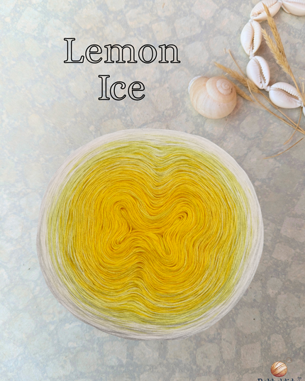 Bobbel gradient yarn "Lemon Ice"