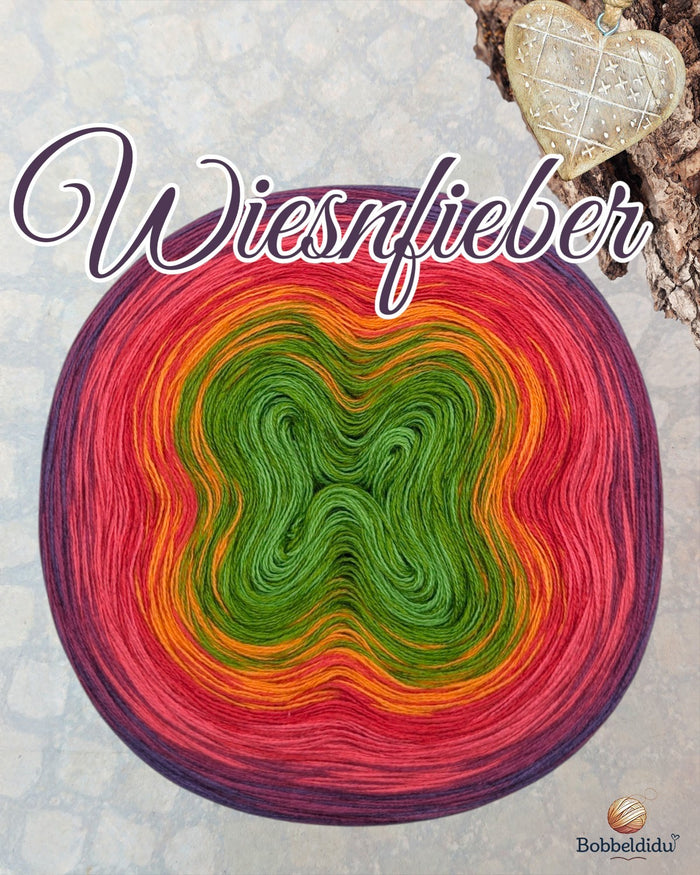 Bobbel Wiesnfieber – Handgewickeltes Farbverlaufsgarn zum Häkeln & Stricken | Bobbeldidu