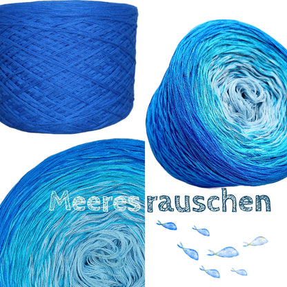 Farbverlaufsgarn Bobbel "Meeresrauschen"