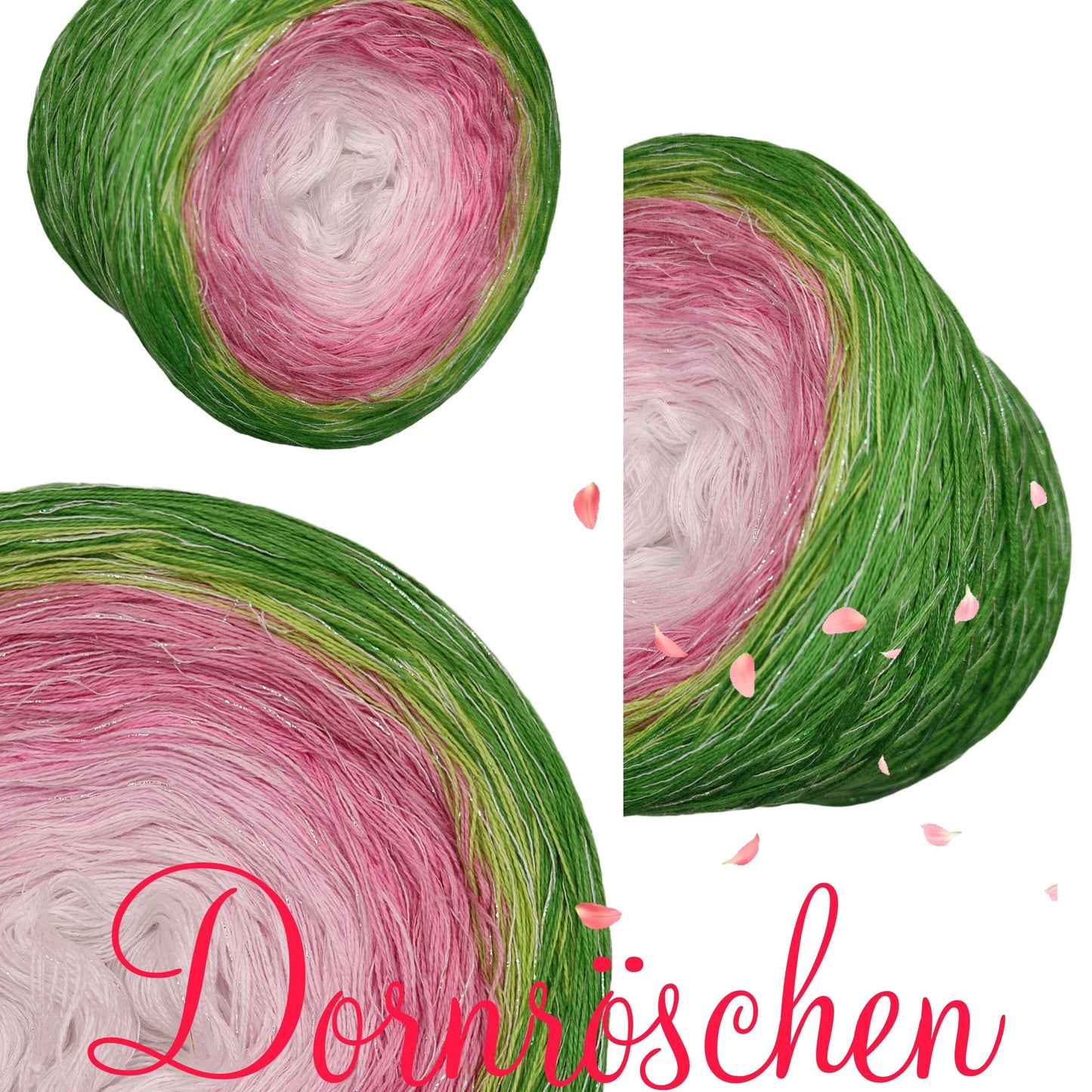 Farbverlaufsgarn Bobbel "Dornröschen"