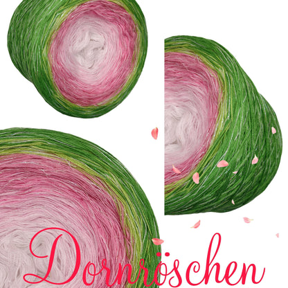 Farbverlaufsgarn Bobbel "Dornröschen"