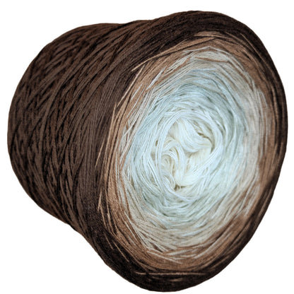 Farbverlaufsgarn Bobbel "Cappuccino"