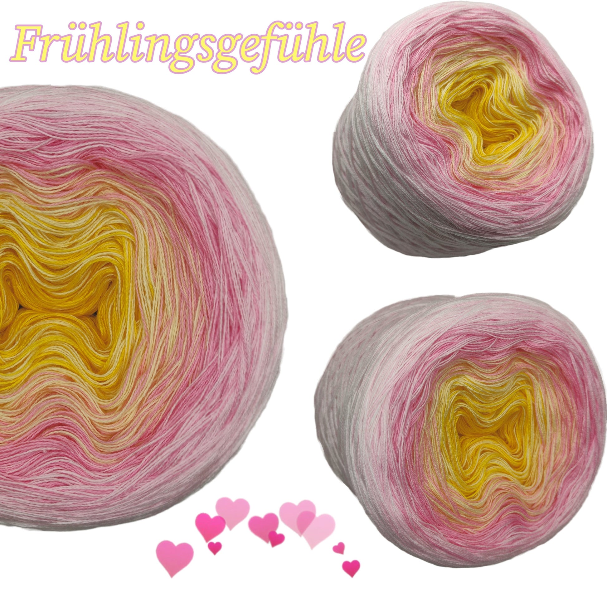 Farbverlaufsgarn Bobbel "Frühlingsgefühle"