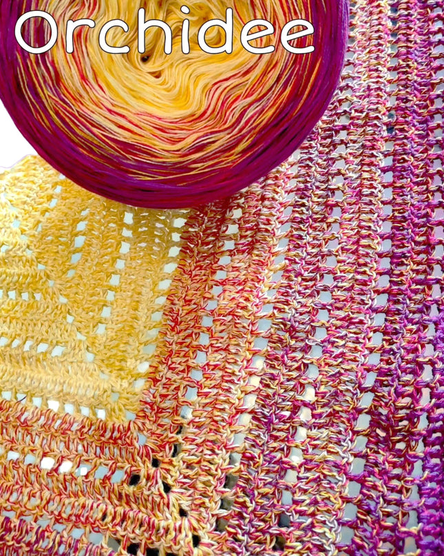 Farbverlaufsgarn Bobbel "Orchidee"