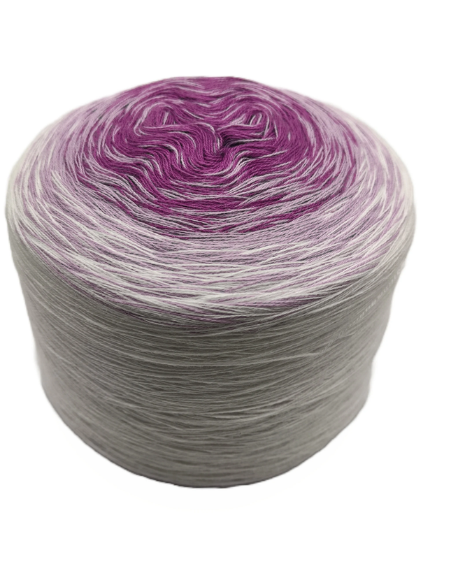 Bobbel Farbverlaufsgarn "Blueberry Ice"