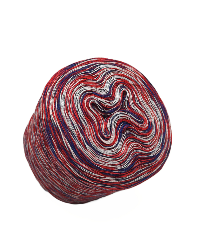 Bobbel Farbverlaufsgarn meliert "Sommer-Mixi Nr. 24/01"