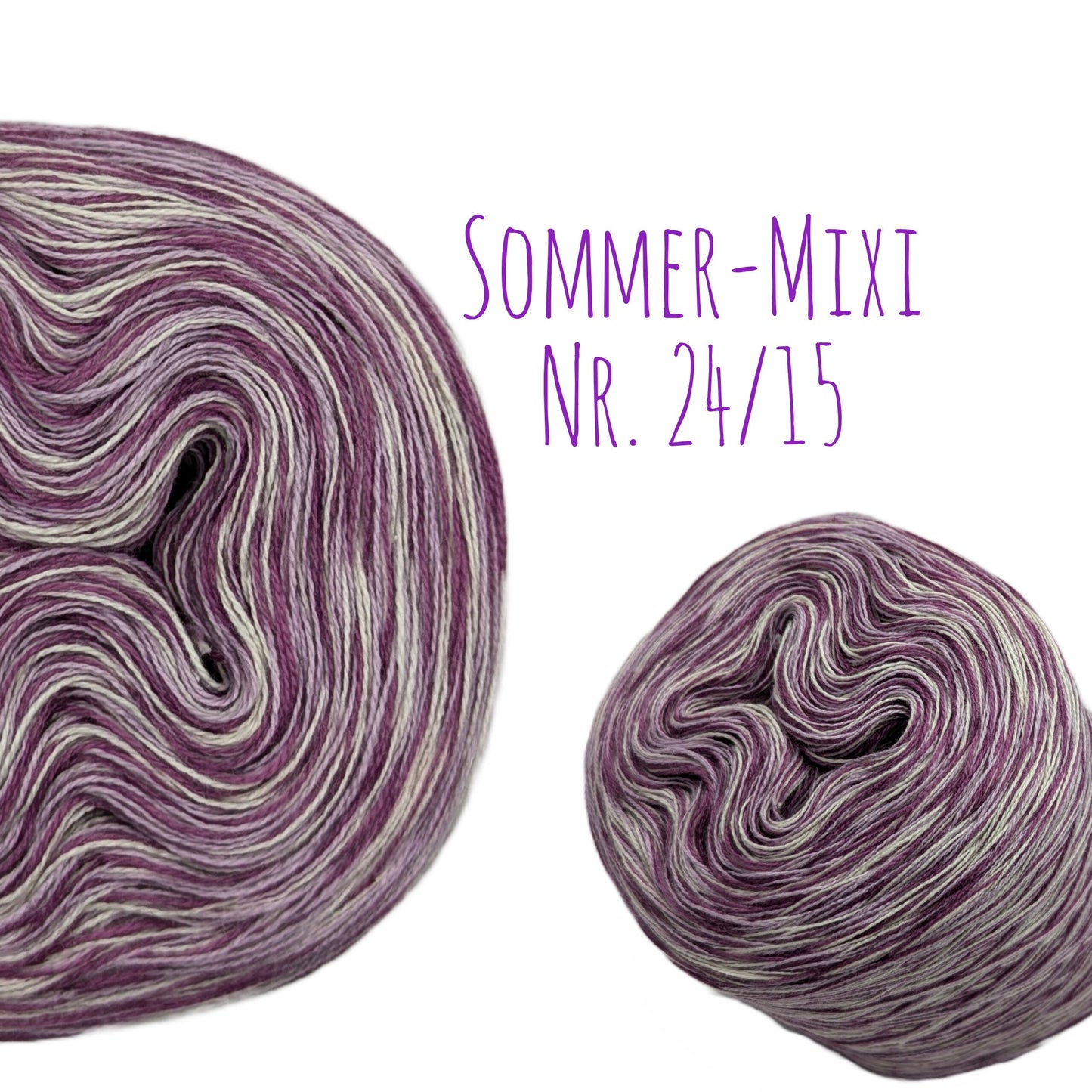 Bobbel Farbverlaufsgarn meliert "Sommer-Mixi Nr. 24/15"