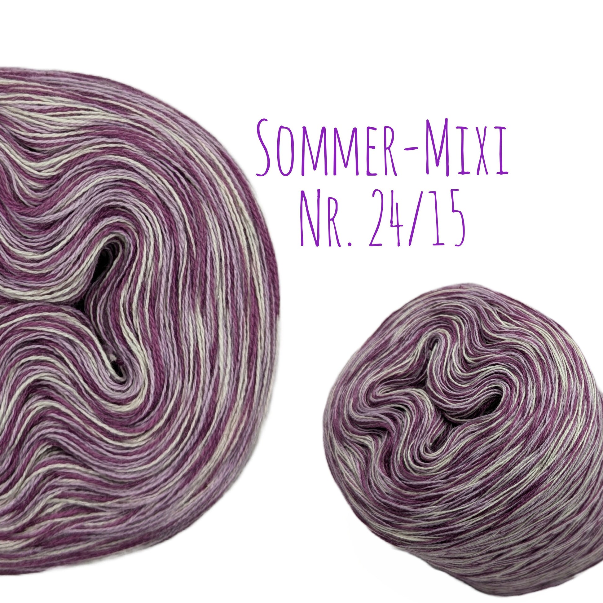 Bobbel Farbverlaufsgarn meliert "Sommer-Mixi Nr. 24/15"