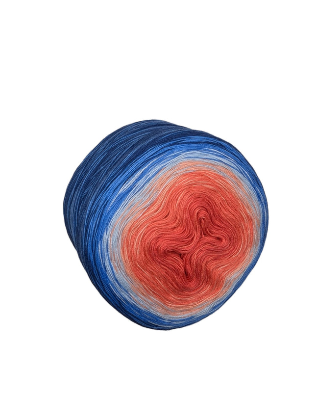 Bobbel Farbverlaufsgarn "Korallenriff"