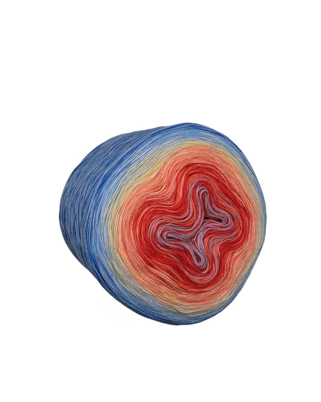 Bobbel Farbverlaufsgarn "Sommertraum"