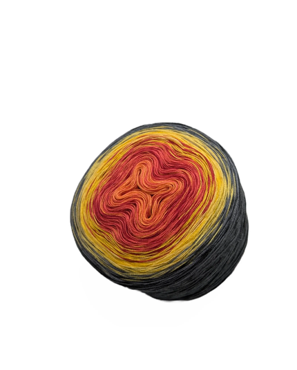 Bobbel gradient yarn "Phoenix"
