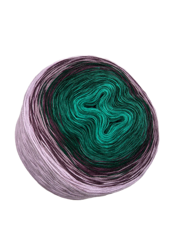 Bobbel Farbverlaufsgarn "Moorhexe"
