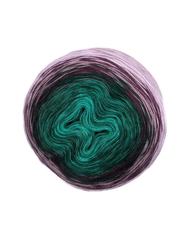 Bobbel Farbverlaufsgarn "Moorhexe"