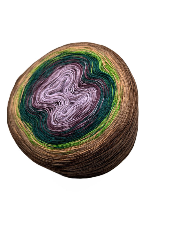 Bobbel Farbverlaufsgarn "Waldgeheimnis"
